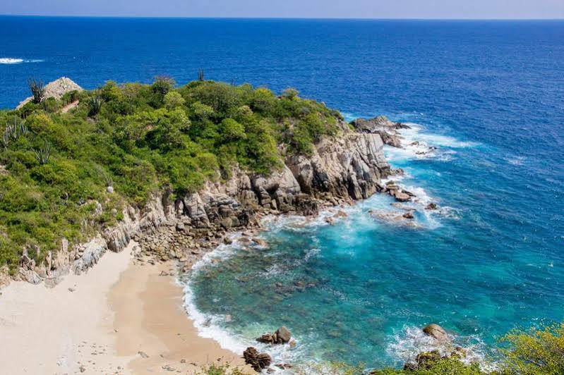 Isla Natura Beach Huatulco Tangolunda Exteriör bild